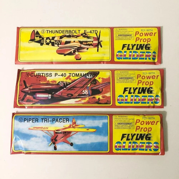 Lot of 10  Power Prop Flying Gliders WWII Aircraft Airplanes - Picture 12 of 13